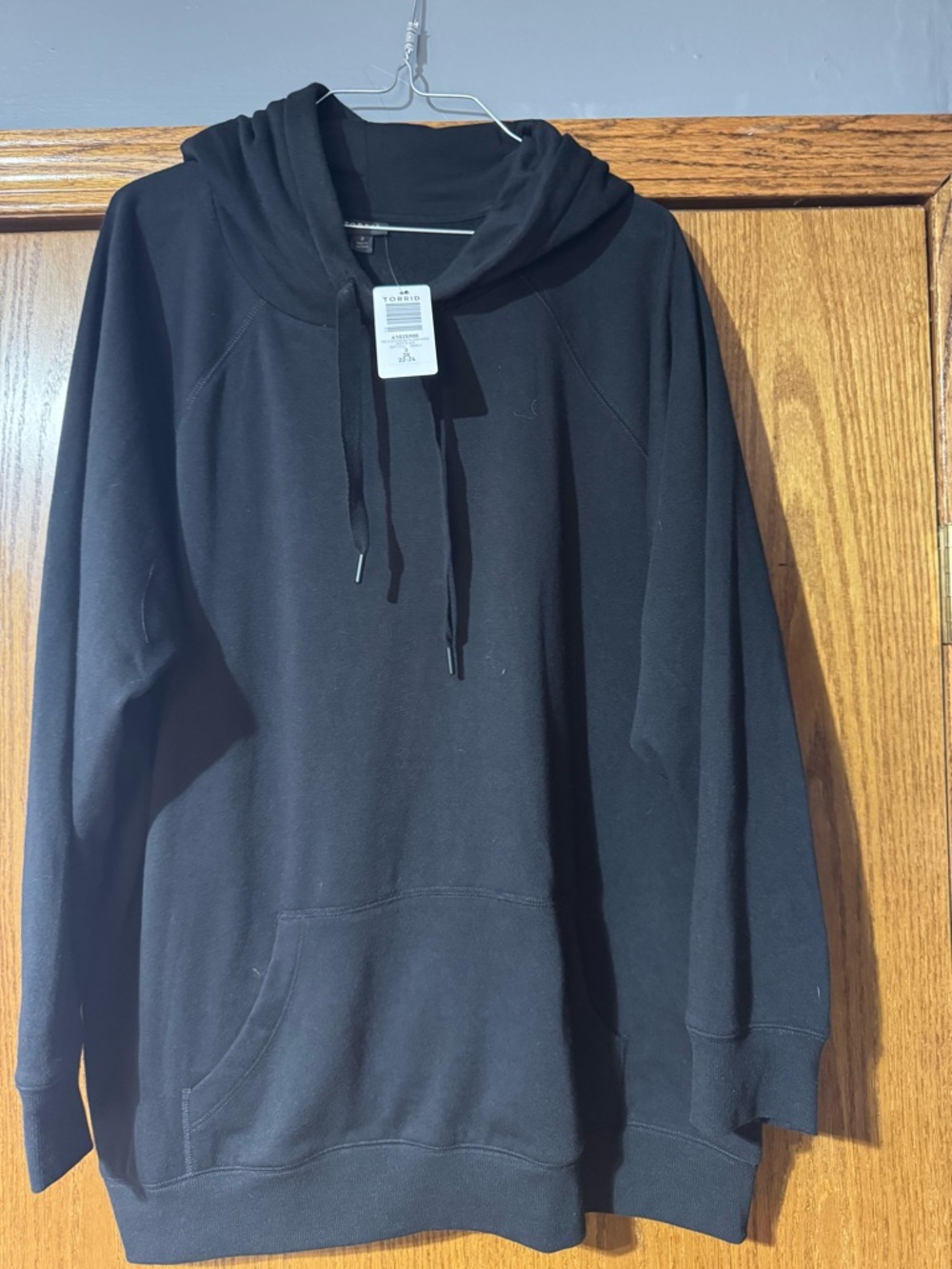torrid Black Turtleneck Sweater Hoodie